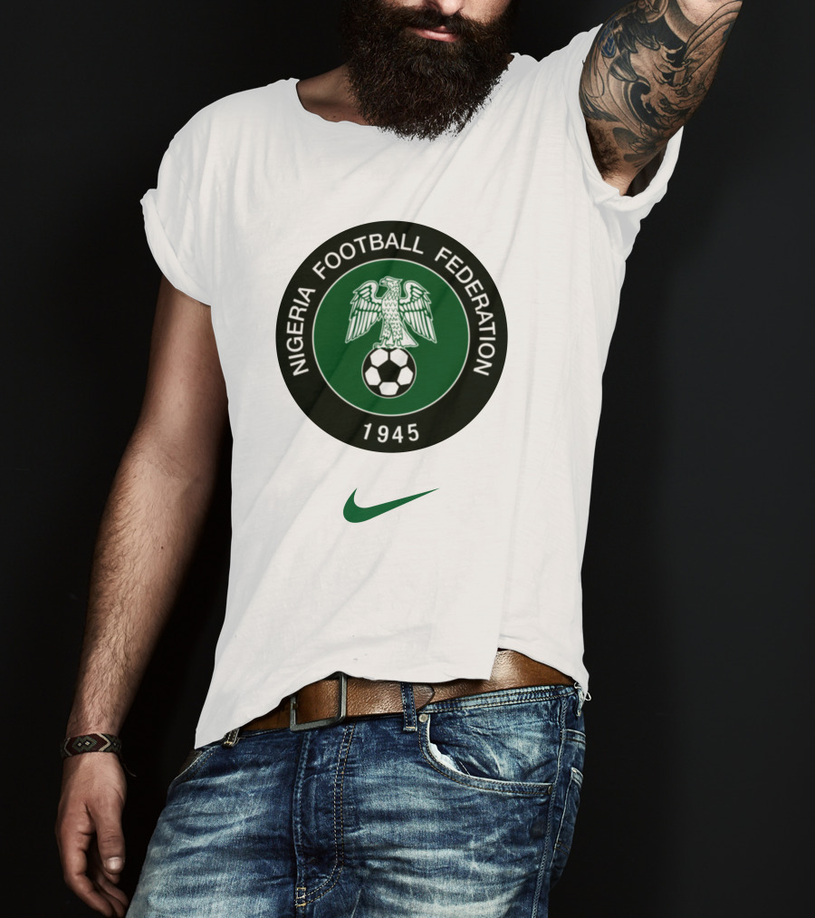 Fast Track Nigeria Football Federation 1945 Super Eagles Crest T-Shirt