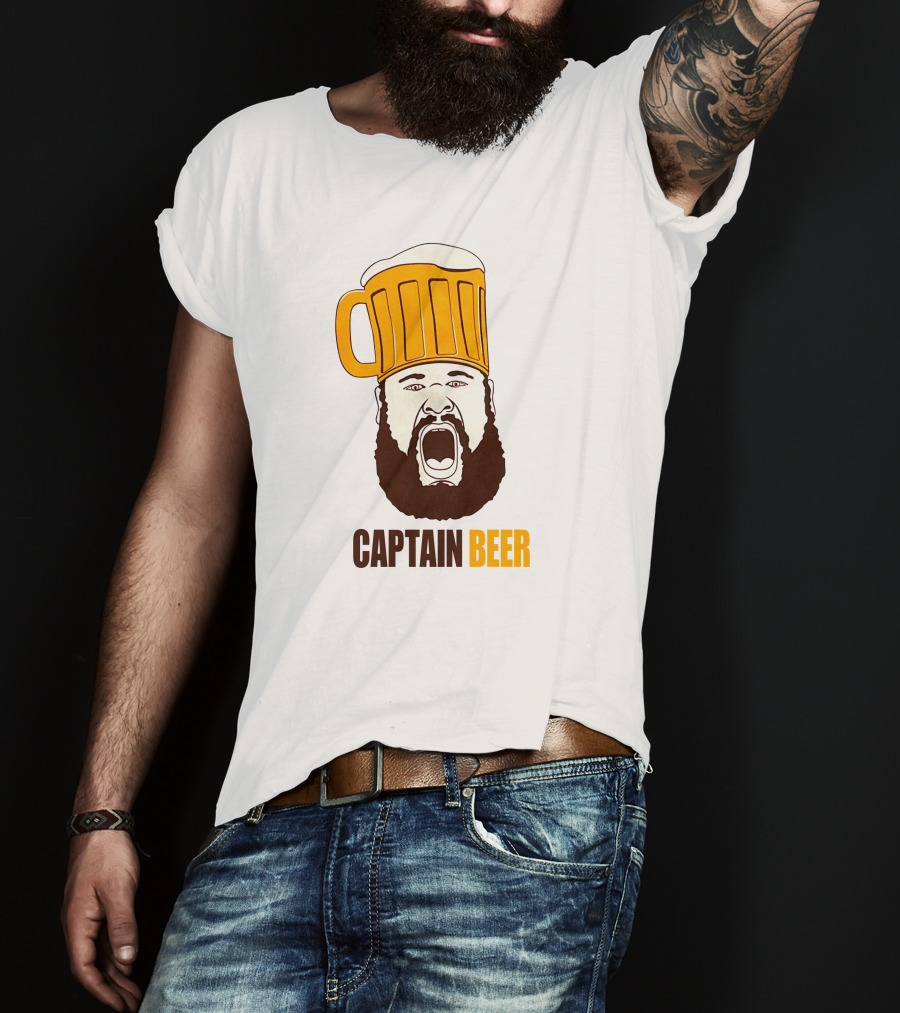 Captain Beer Dominic Grecco Bonnies Fan T-Shirt