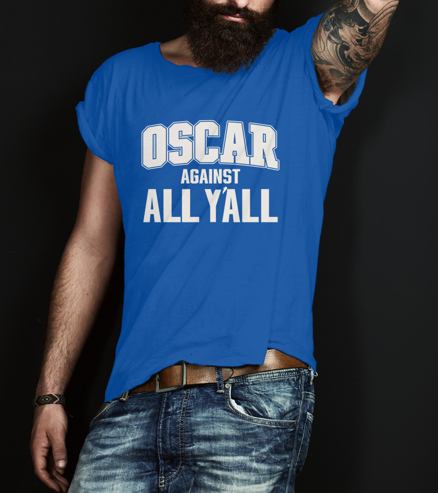 Oscar Tshiebwe Against All Y'all Kentucky Branded Merch T-Shirt