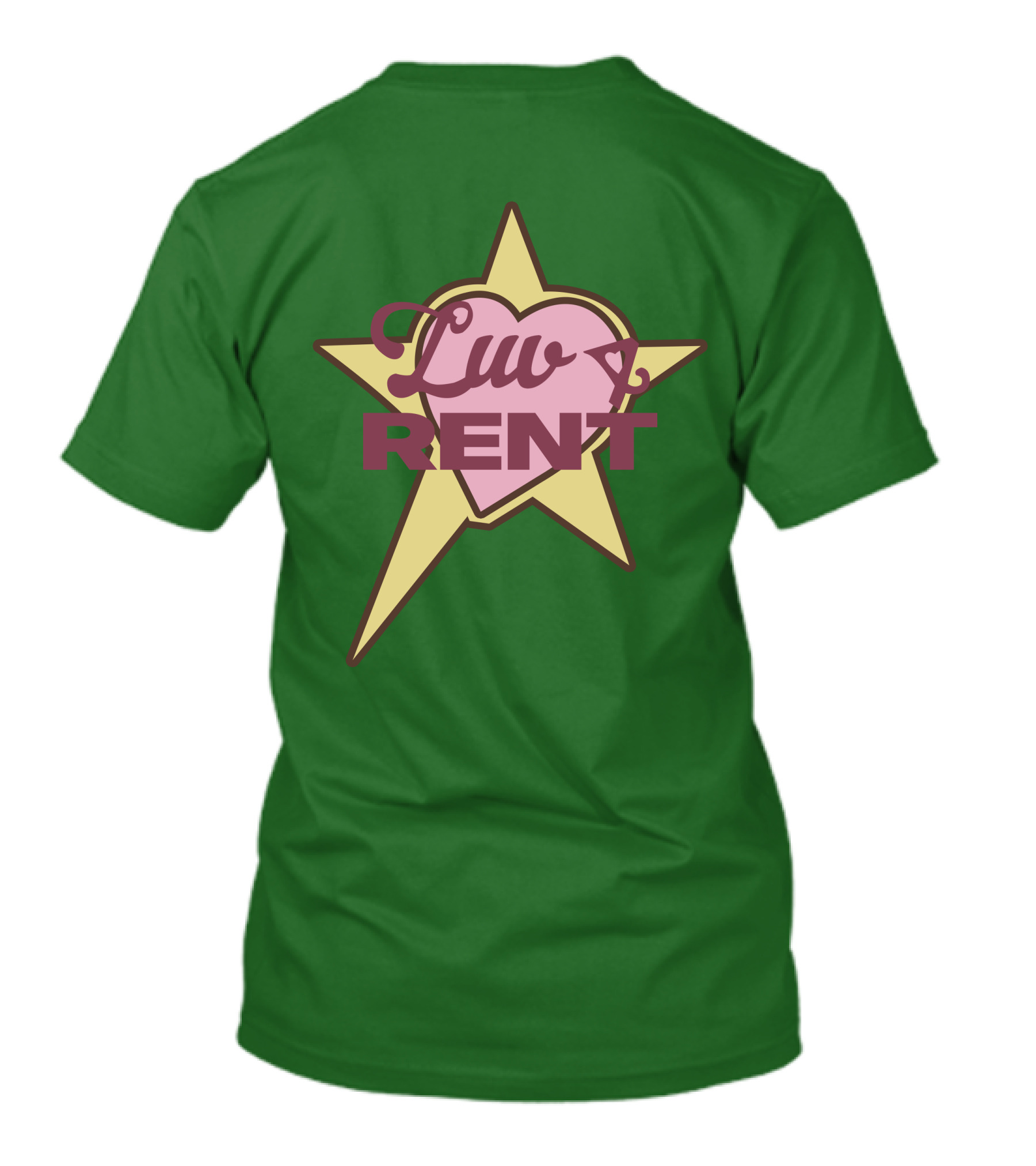 Smino Luv 4 Rent Pink Heart Star T-Shirt