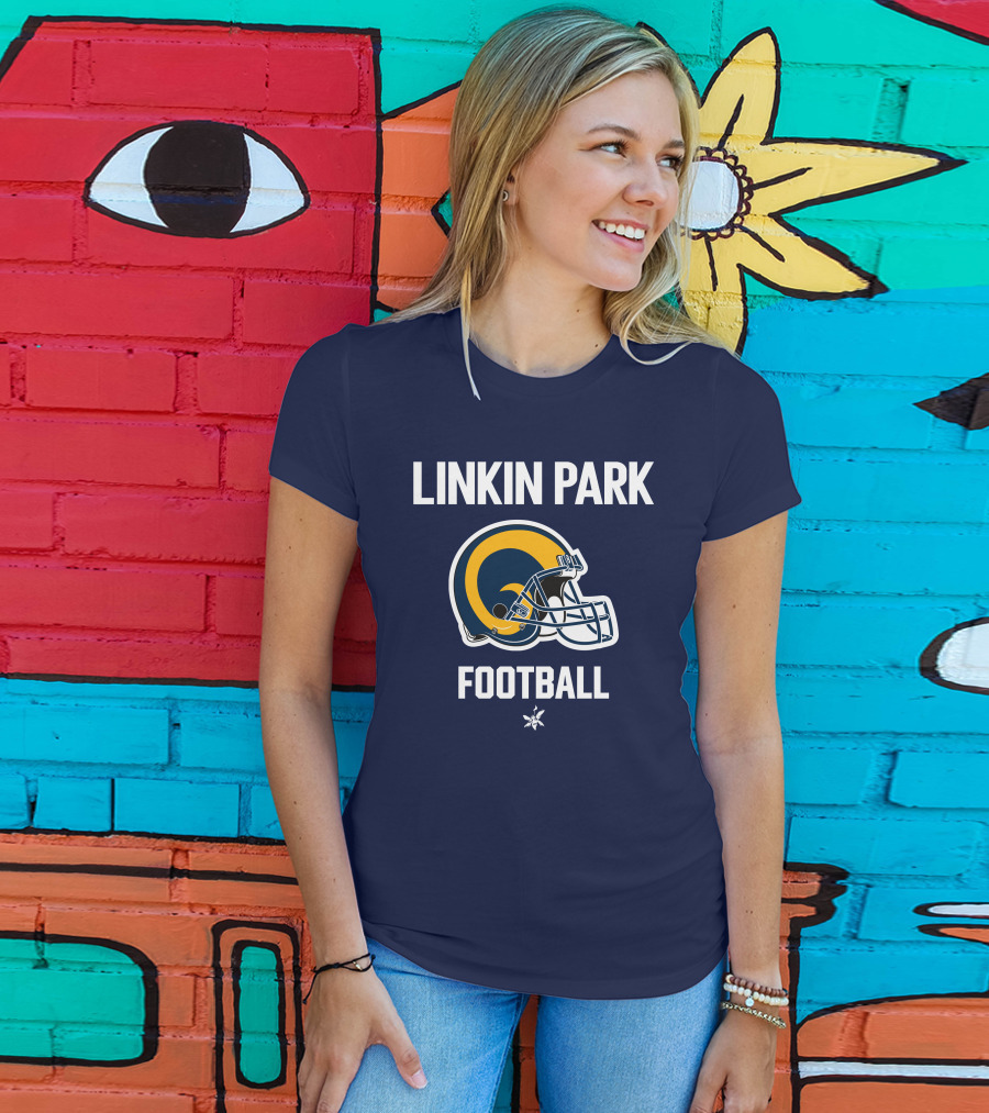 Linkin Park Football Helmet T-Shirt