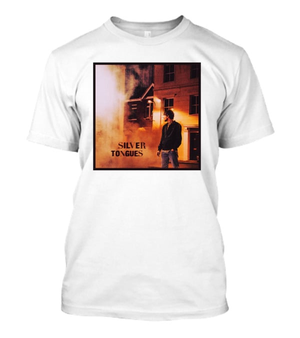 Silver Tongues Urban Night Scene T-Shirt