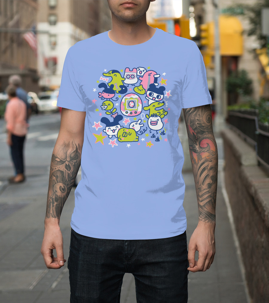 Tamagotchi Eggcellent Friends Adventure T-Shirt