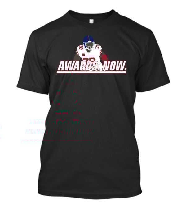 Awards. Now. Football Player 78 T-Shirt