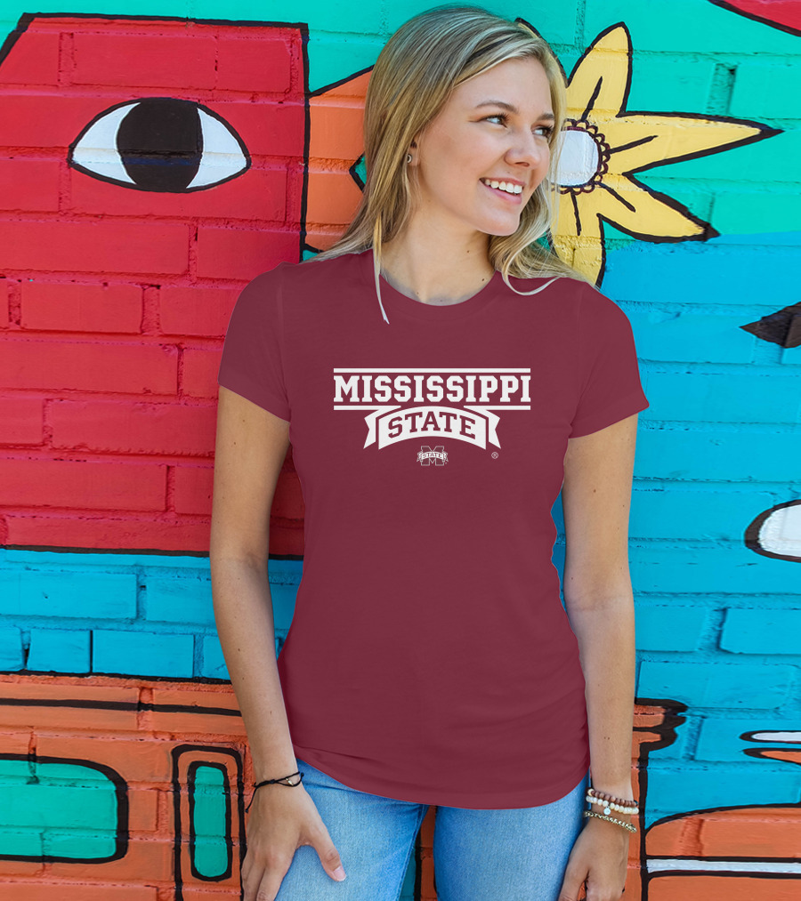Mississippi State University Bulldogs M State Wordmark T-Shirt