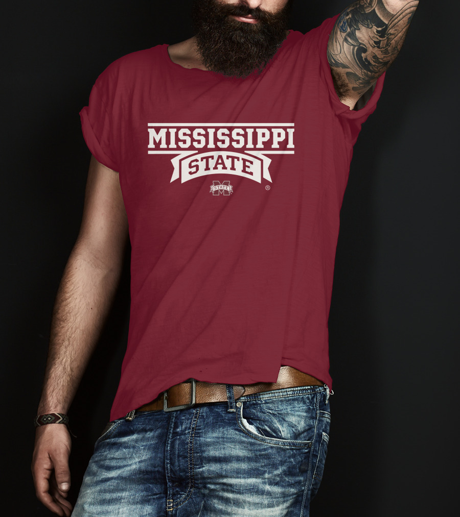 Mississippi State University Bulldogs M State Wordmark T-Shirt