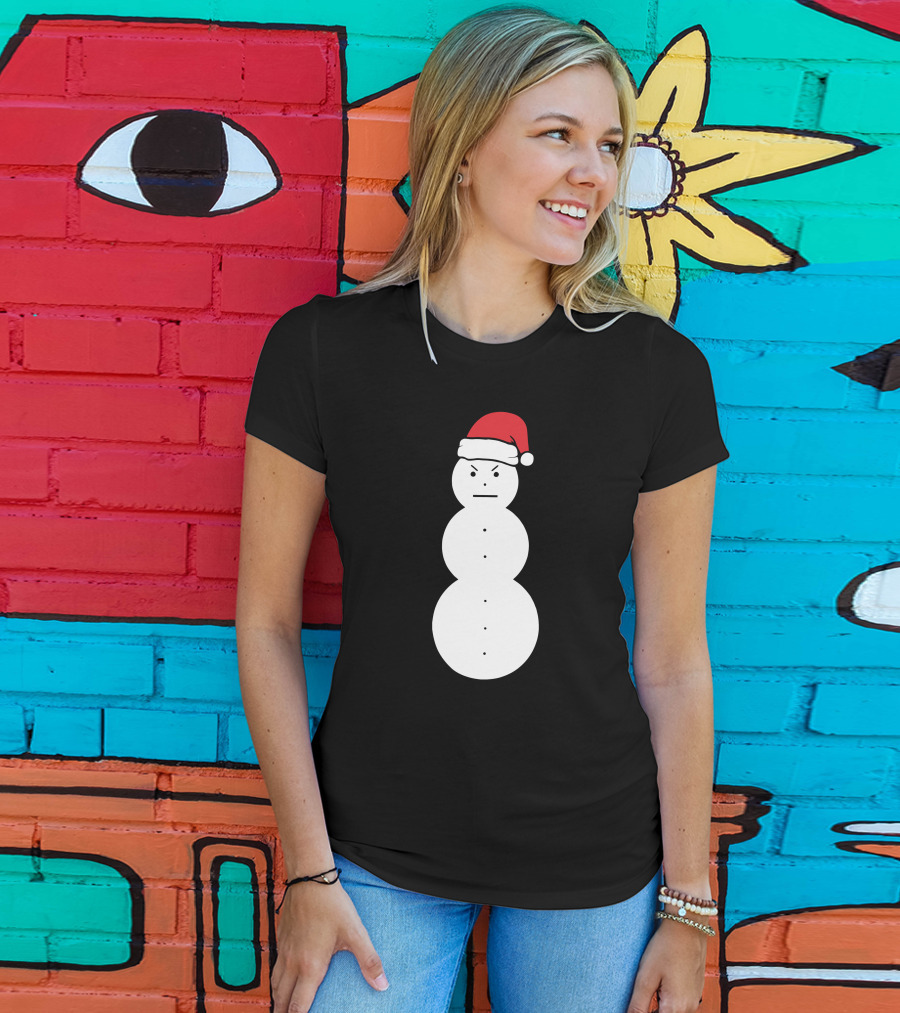 Young Jeezy Can't Ban The Snowman Santa Hat T-Shirt