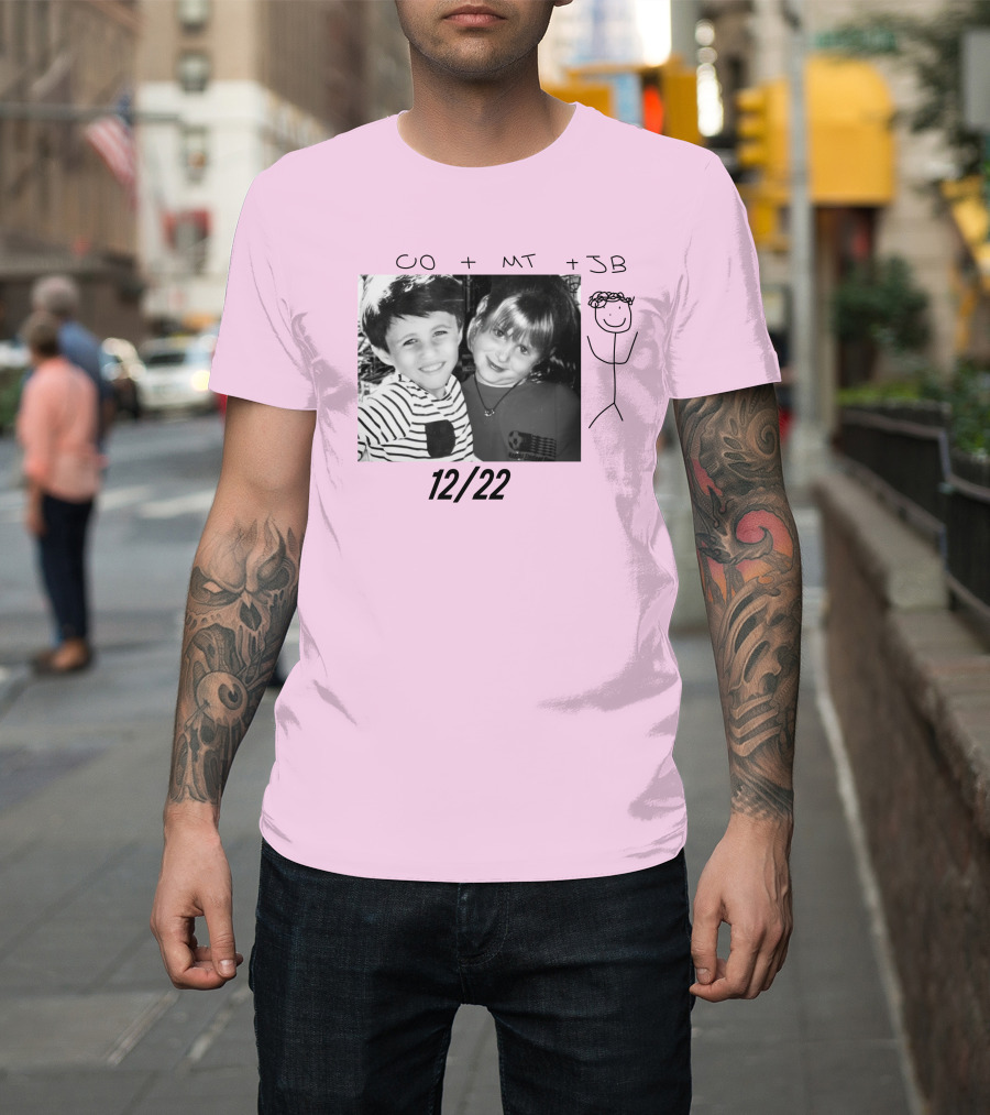 Chris Olsen Meghan Trainor Joshua Bassett CO MT JB 12/22 T-Shirt