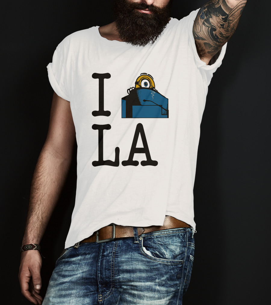 I Love Yellow Guy LA T-Shirt