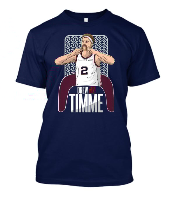 Drew Timme #2 Basketball Player T-Shirt