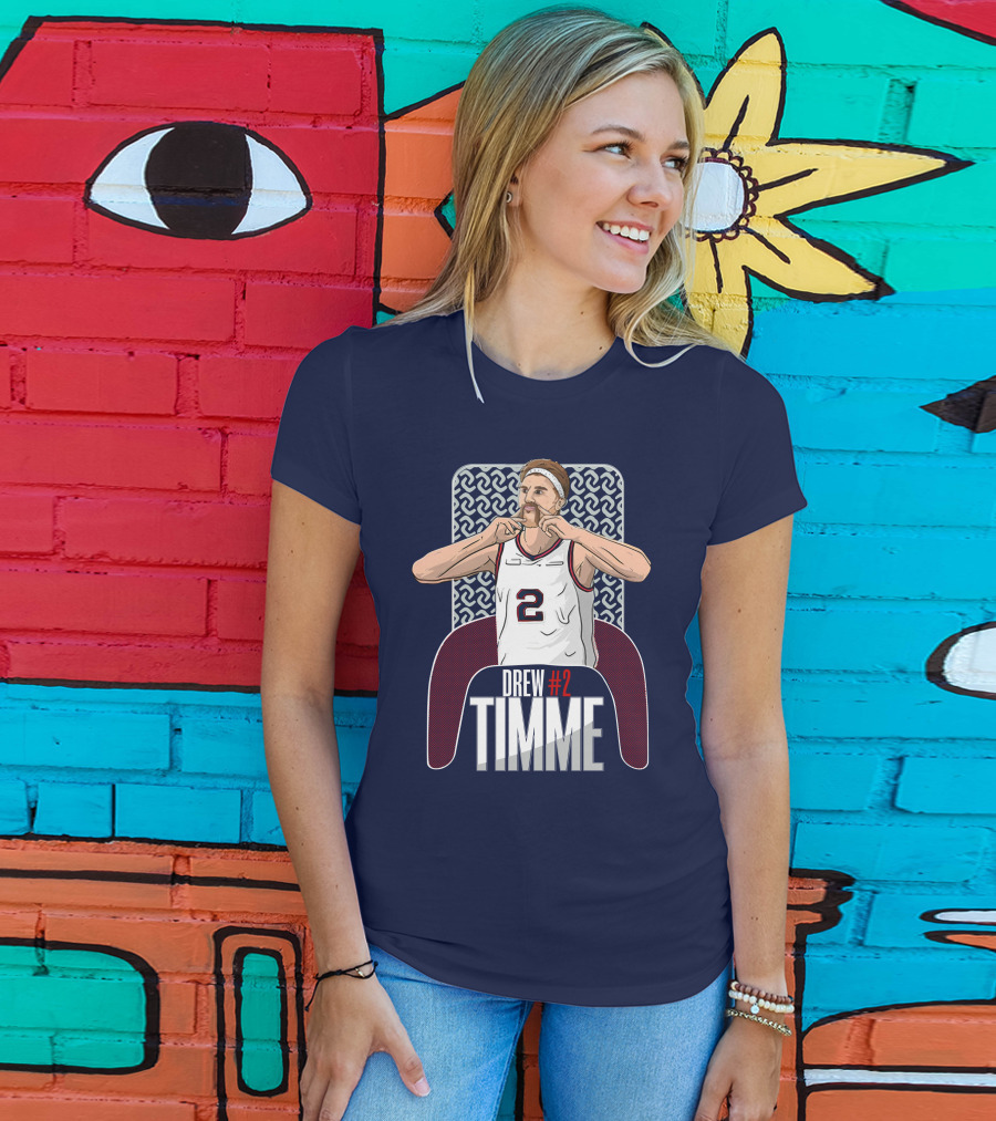 Drew Timme #2 Basketball Player T-Shirt