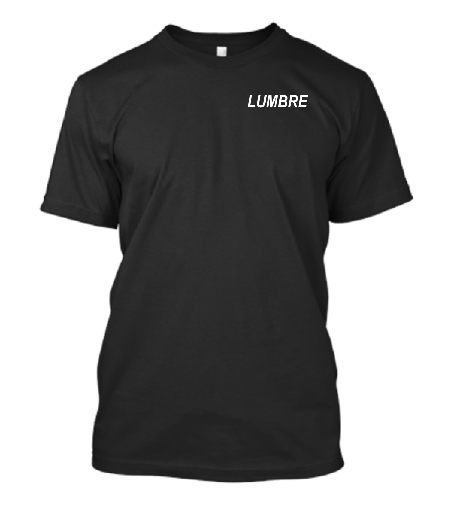 Lumbre Lumbre Music Merch Minimalist Black T-Shirt