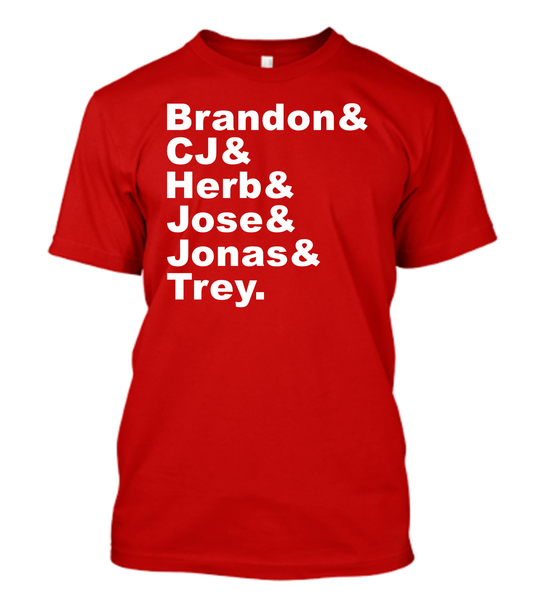 Brandon CJ Herb Jose Jonas Trey New Orleans Pelicans Fan T-Shirt