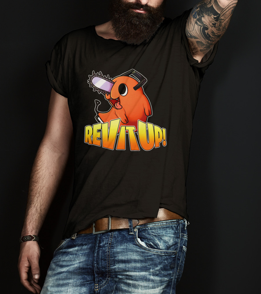 Rev It Up Chainsaw Creature T-Shirt