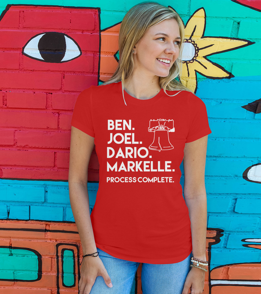 Ben Joel Dario Markelle Process Complete With Liberty Bell T-Shirt
