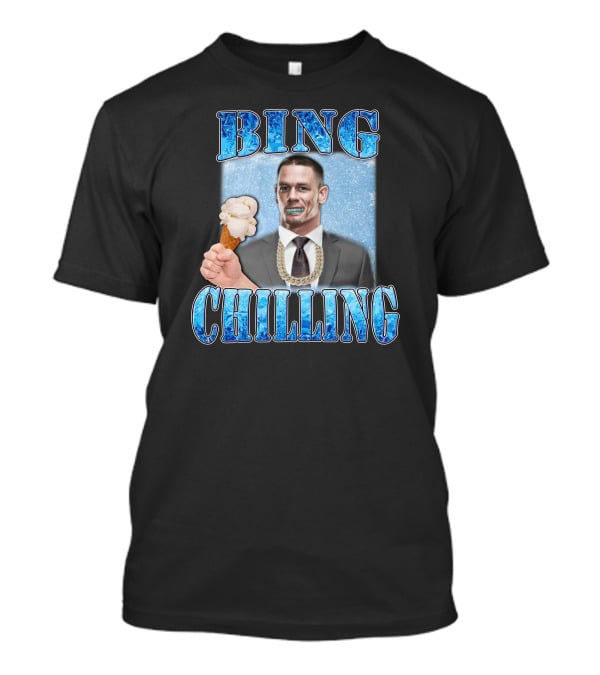 Hard Merch Bing Chilling Ice Cream Suit John Cena T-Shirt