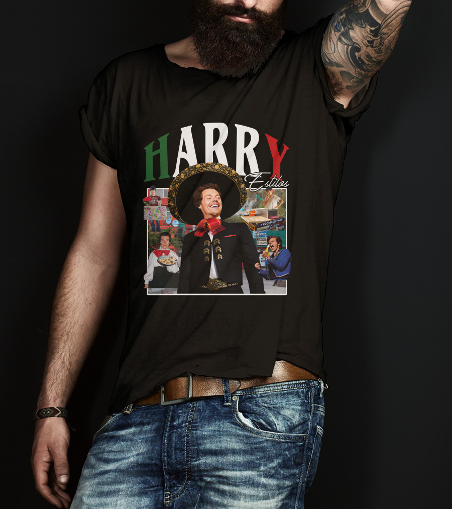 Regal Linea Continua Harry Estilos Mariachi And Street Food Imagery Anthonypham T-Shirt