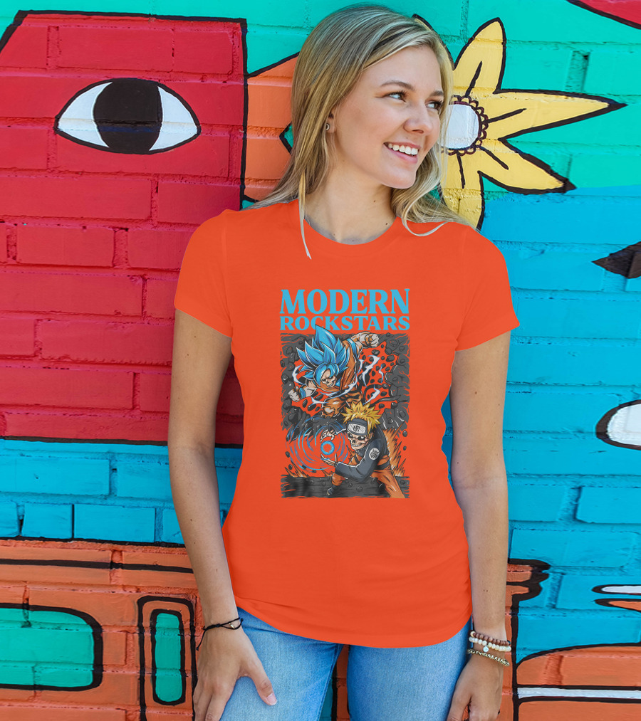MODERN ROCKSTARS Anime Rockstars T-Shirt