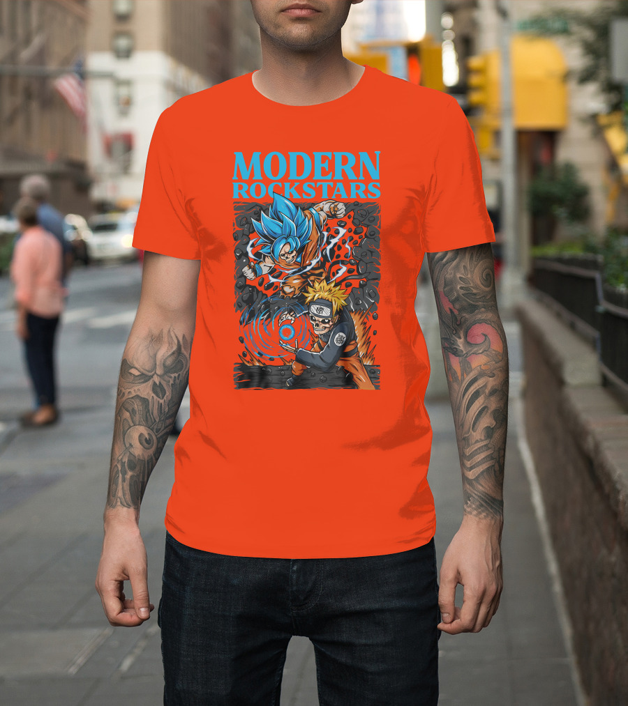 MODERN ROCKSTARS Anime Rockstars T-Shirt