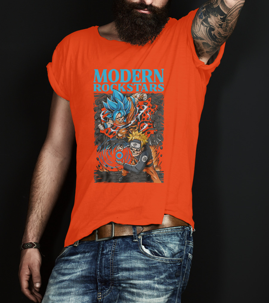 MODERN ROCKSTARS Anime Rockstars T-Shirt