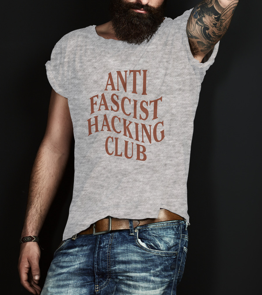 Anti Fascist Hacking Club T-Shirt
