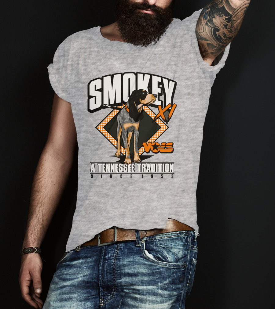 Smokey XI Vols A Tennessee Tradition Since 1953 T-Shirt