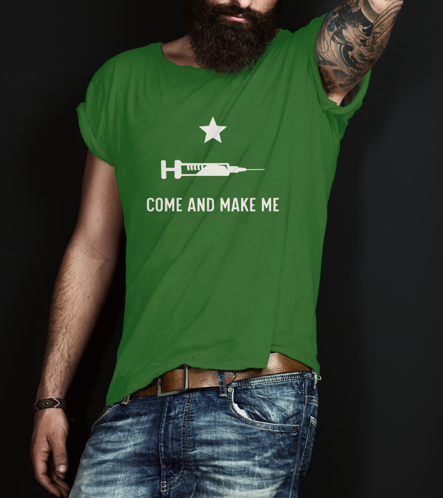 Literallyourmom Come And Make Me Star Syringe T-Shirt
