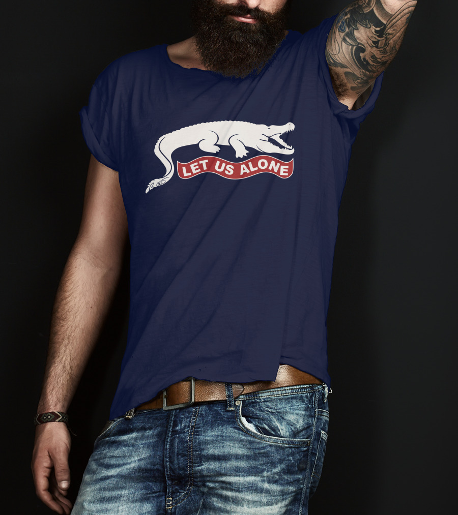 Crocodile Let Us Alone T-Shirt