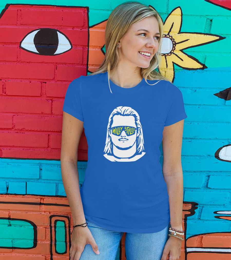 Futuremrsmarner Willy Styles Retro Sunglasses T-Shirt