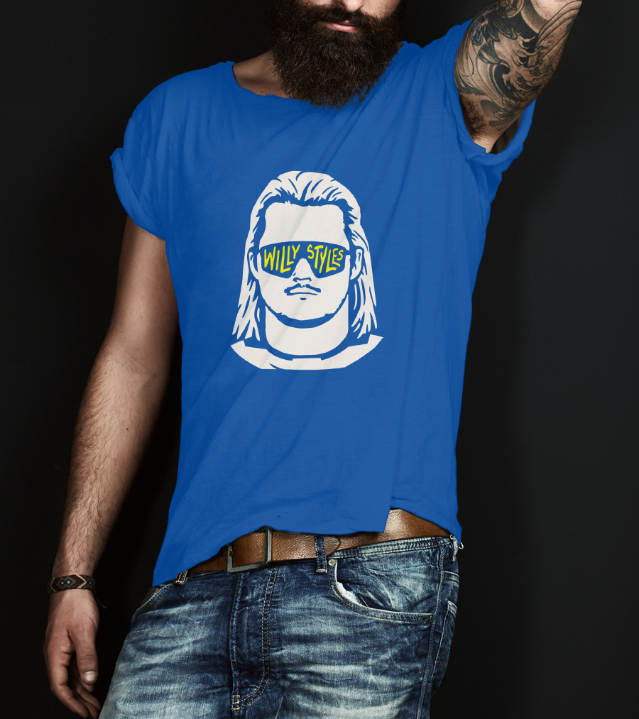 Futuremrsmarner Willy Styles Retro Sunglasses T-Shirt