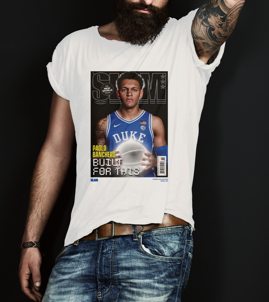 SLAM New World Issue Paolo Banchero Duke Built For This Issue 235 T-Shirt