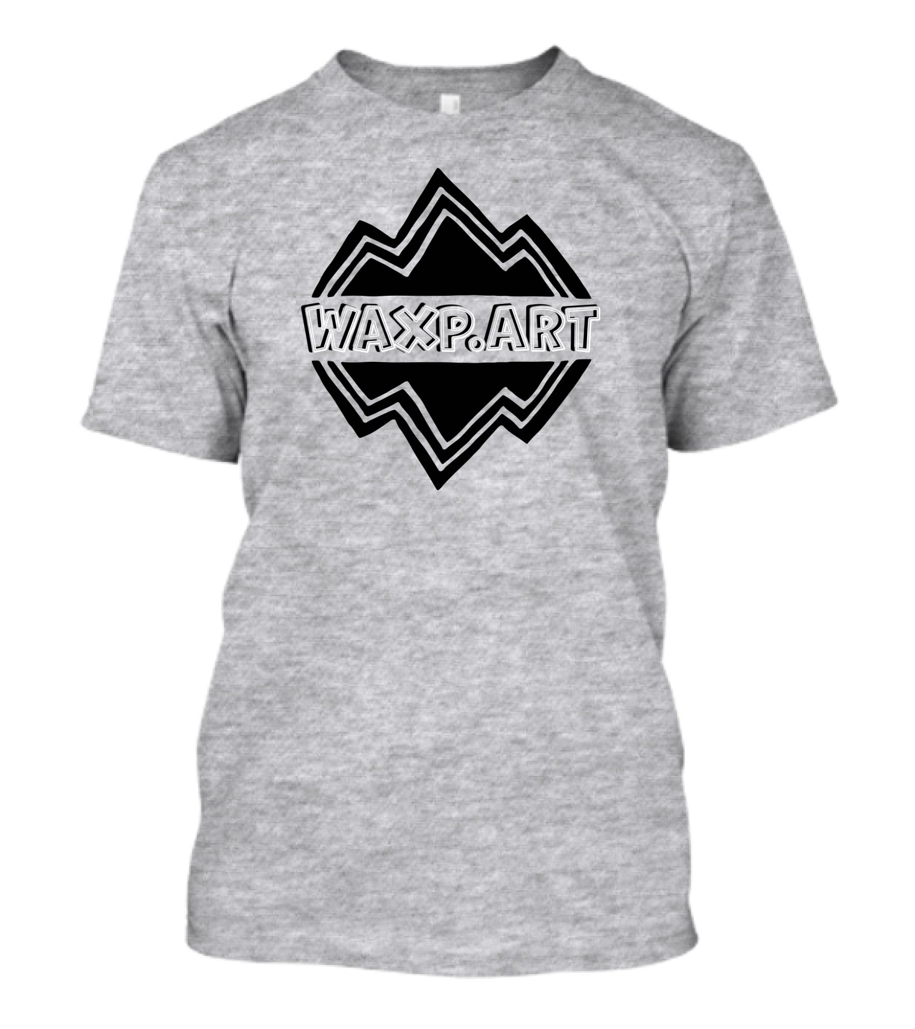 WAXP.ART Bold Geometric Emblem T-Shirt