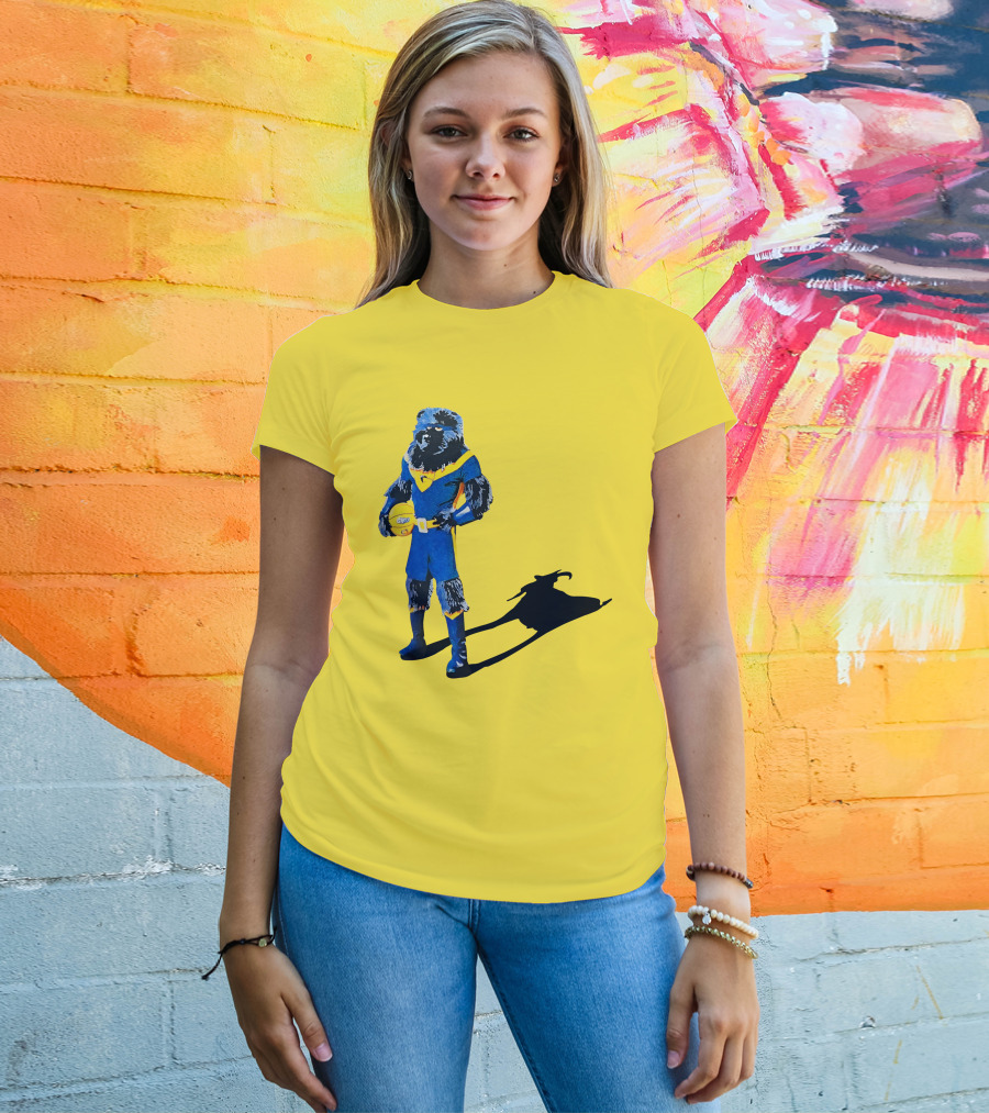 Grizzlies Bear Holding Basketball With Shadow T-Shirt
