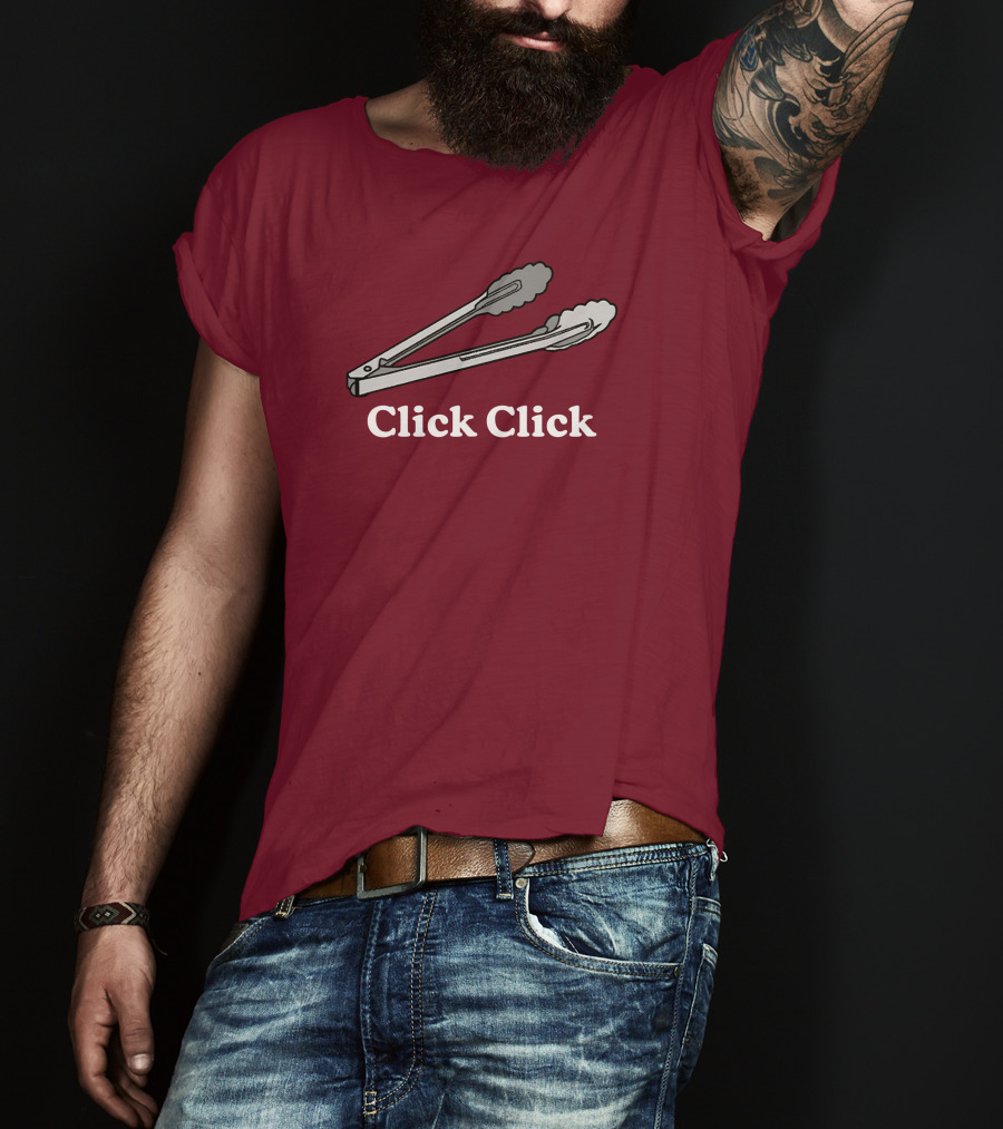 Middleclassfancy Click Click Tongs T-Shirt