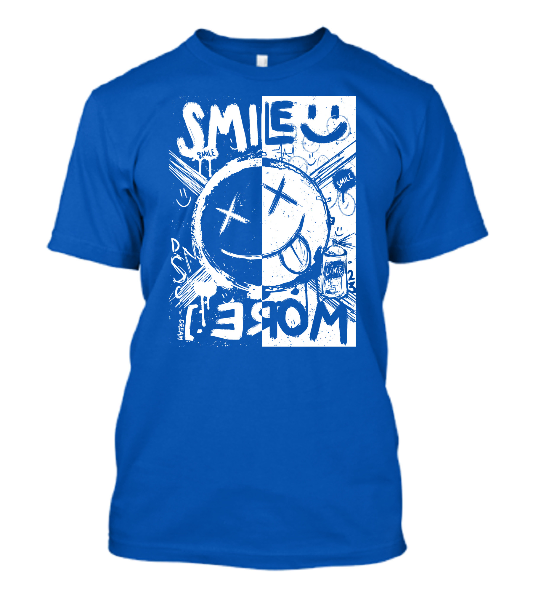 Dream Merch Smile More Smile Drink Lime T-Shirt