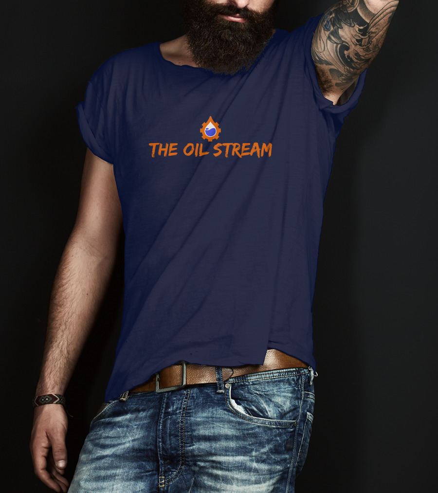 The Oil Stream Hockey Flame T-Shirt