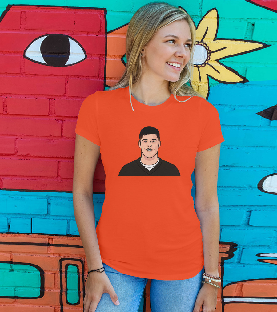 Mason Rudolph Illustrated Portrait On T-Shirt