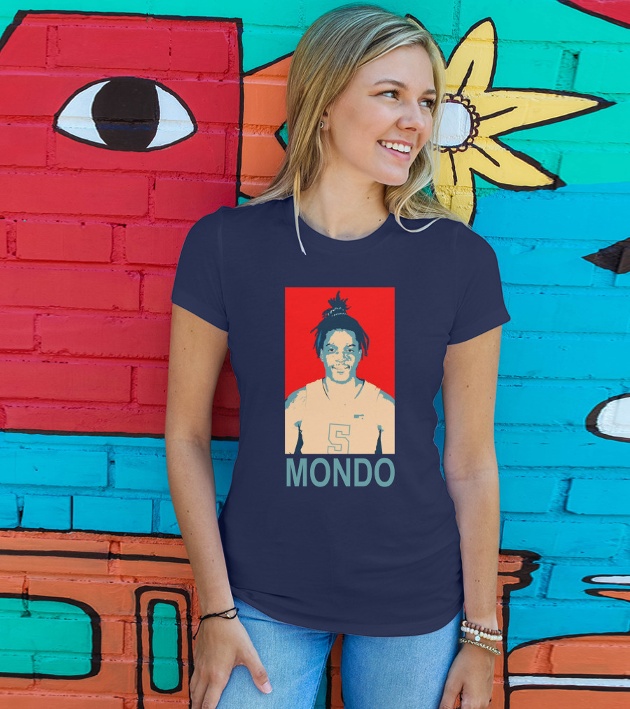 Mondo Basketball Number 5 T-Shirt