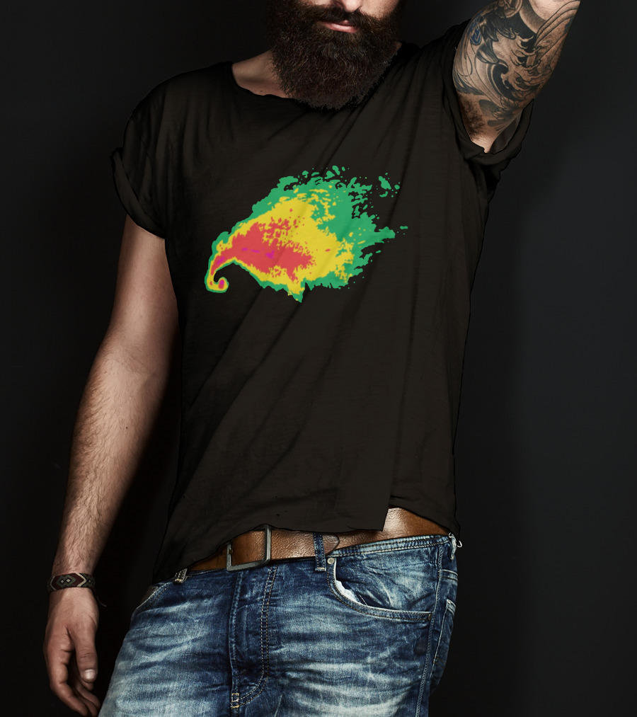 Ryan Hall Supercell Doppler Radar T-Shirt