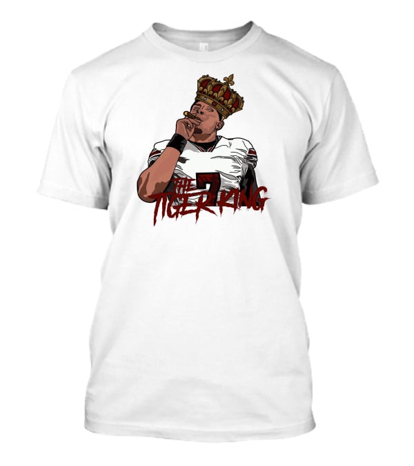 The Tiger King Spencer Rattler Crowned Quarterback T-Shirt