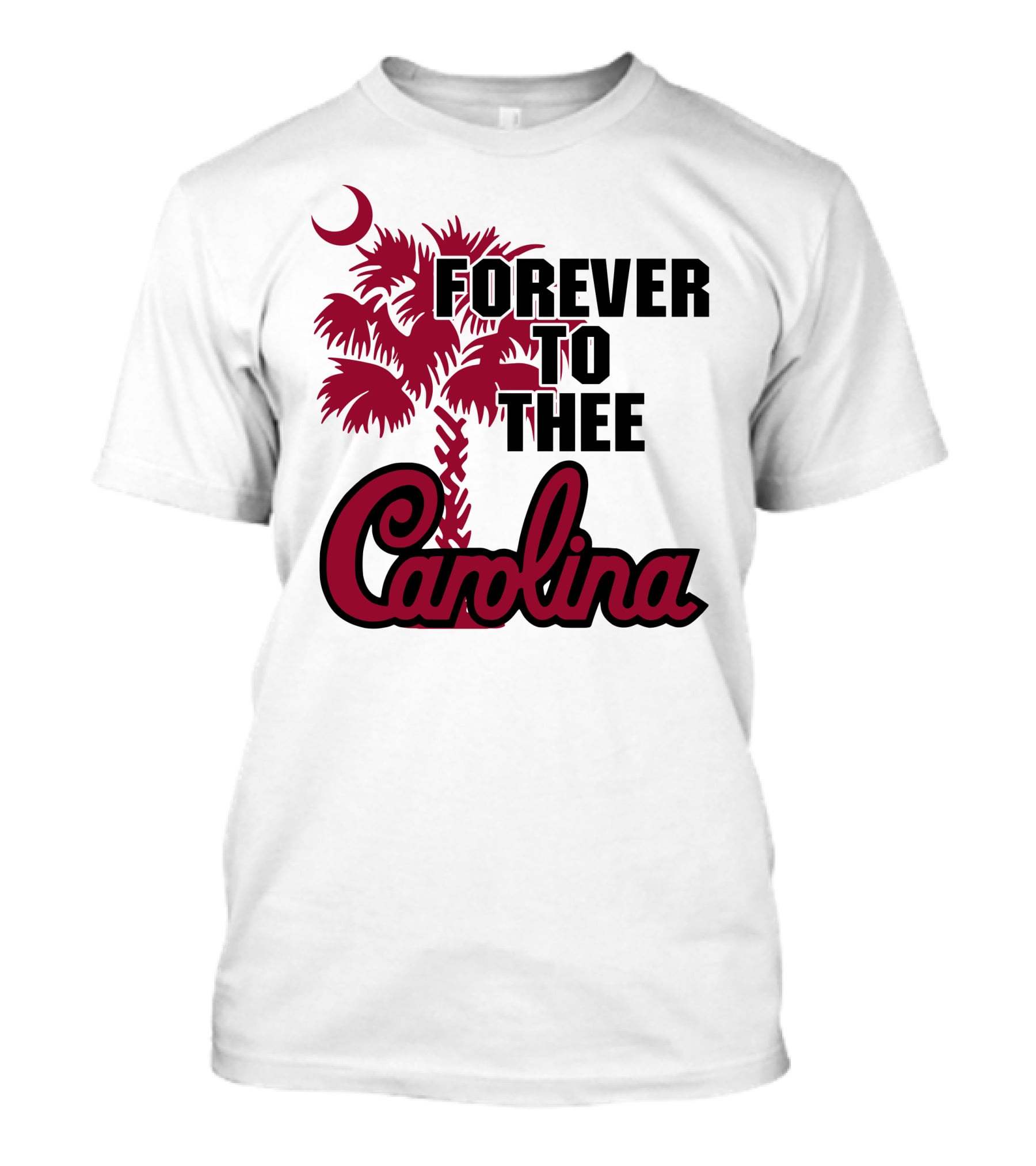 Forever To Thee Carolina Palmetto Moon T-Shirt