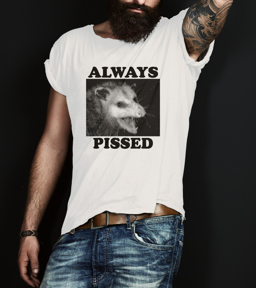 Always Pissed Possum Wicked Clothes T-Shirt