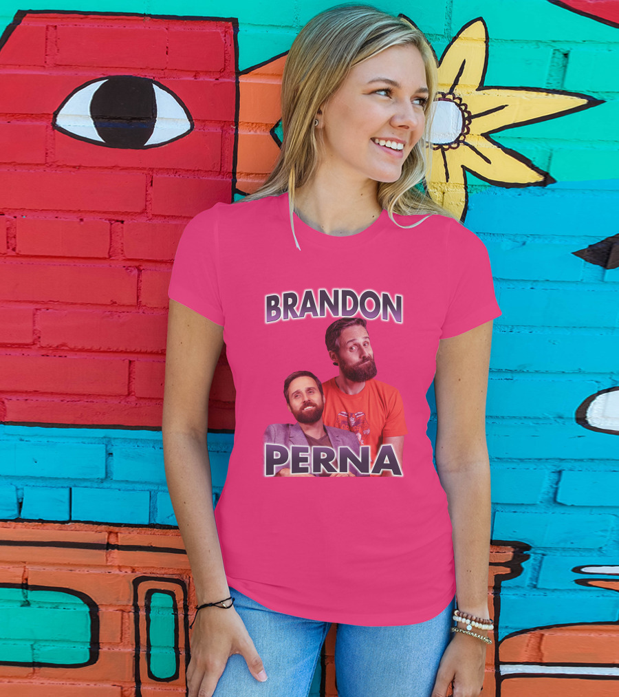 Brandon Perna Sports Humor Icon Duo T-Shirt