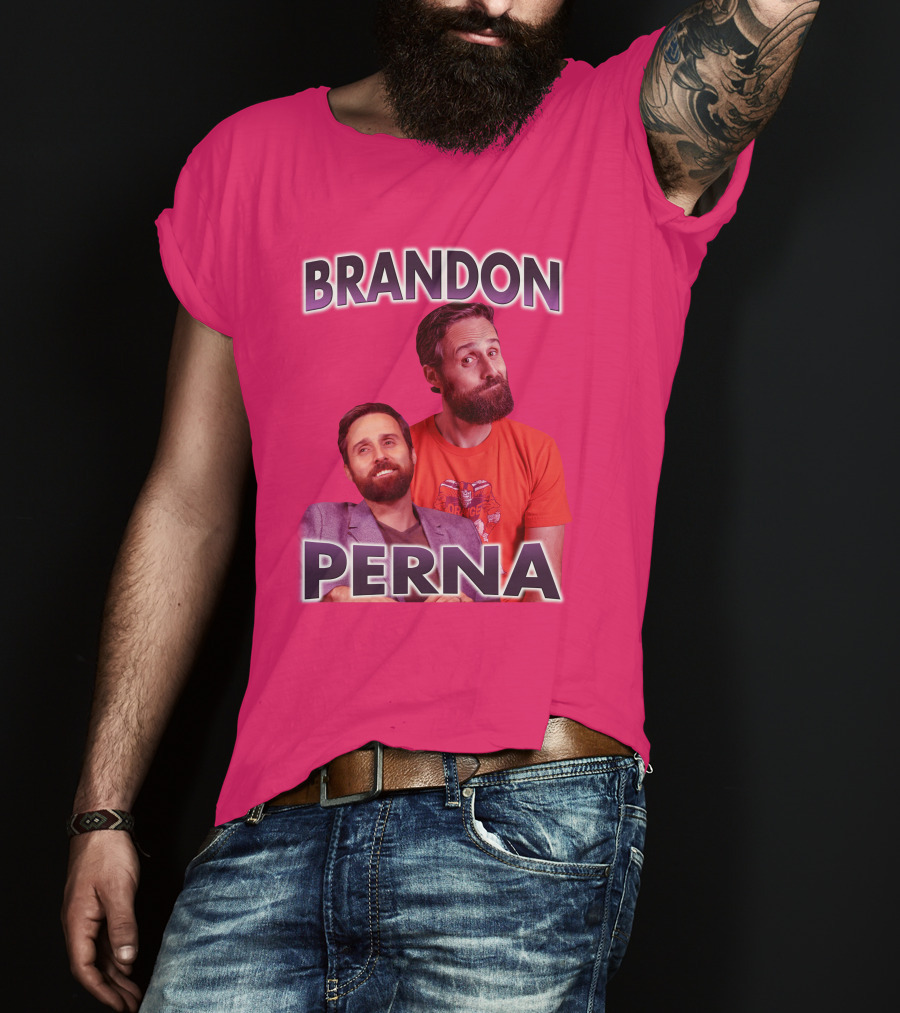 Brandon Perna Sports Humor Icon Duo T-Shirt