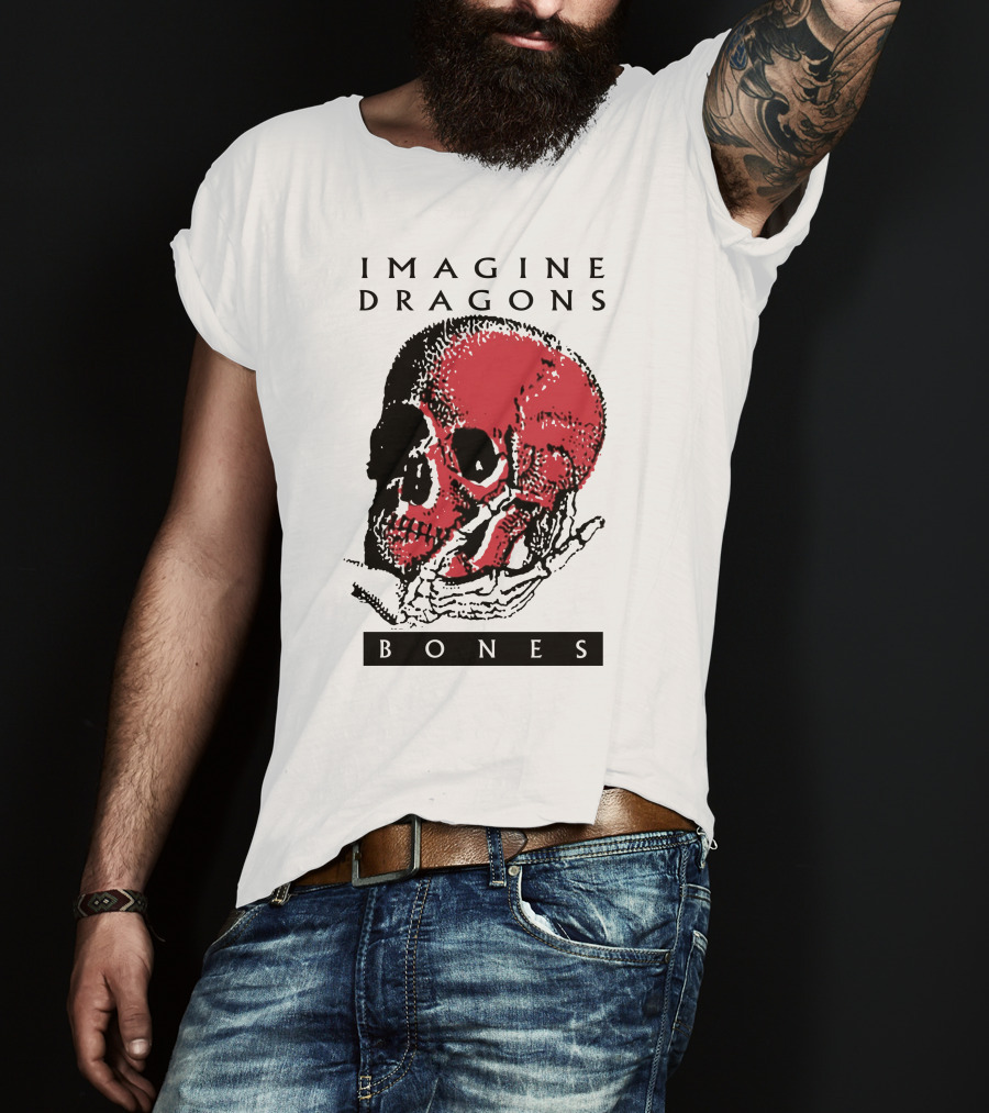 Imagine Dragons Magic In My Bones Red Skull T-Shirt