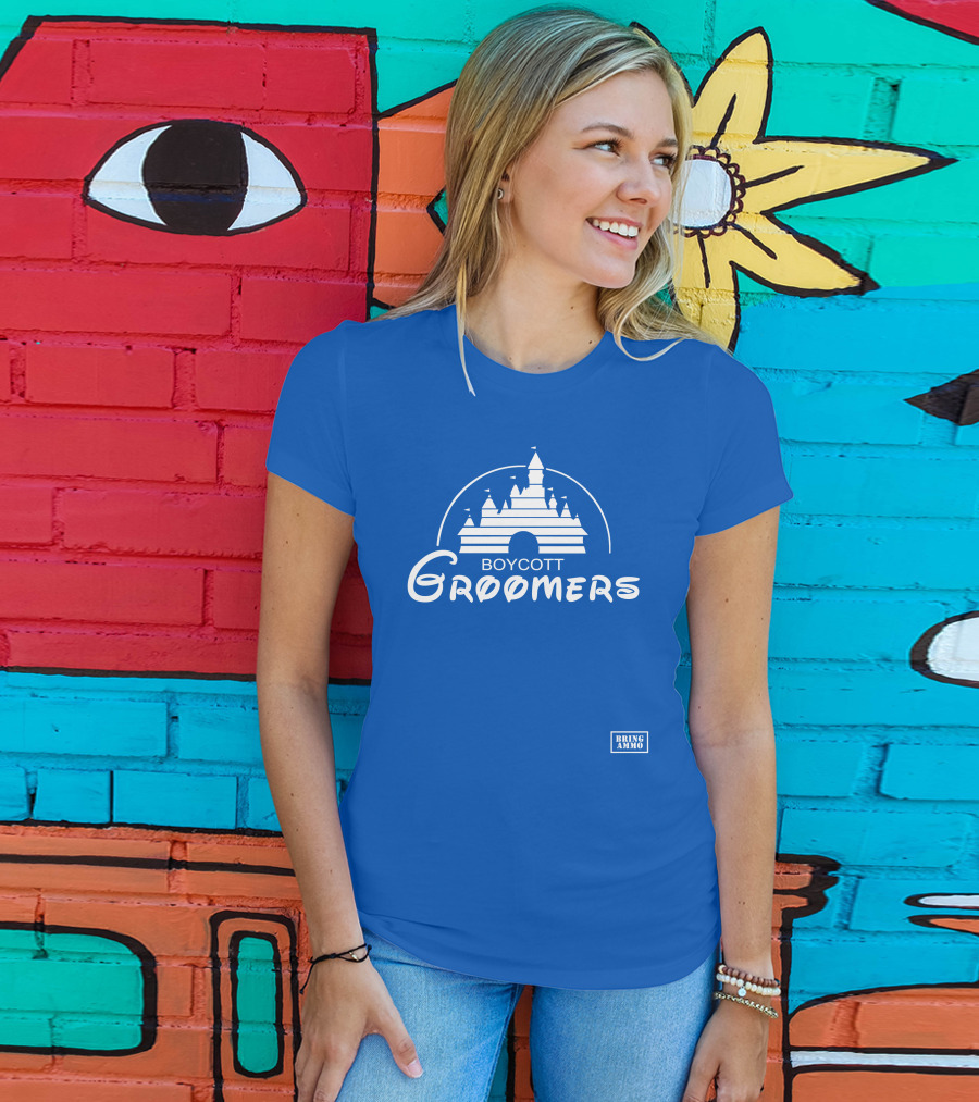 Boycott Groomers Bring Ammo Castle T-Shirt