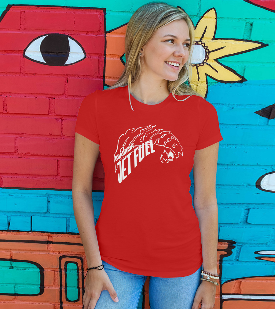 Quadrant Jet Fuel Flame T-Shirt