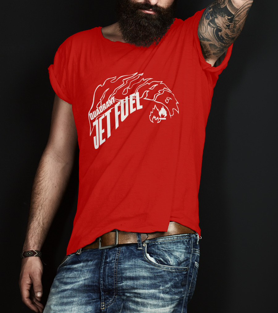 Quadrant Jet Fuel Flame T-Shirt