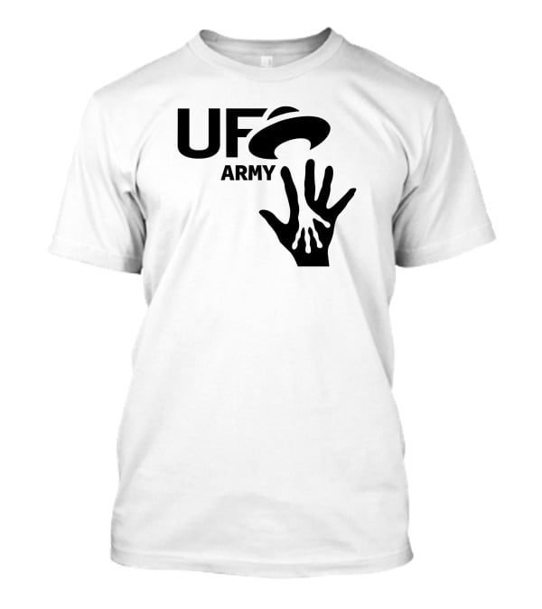Ufo Army We Honking We Bonking Alien Hands T-Shirt