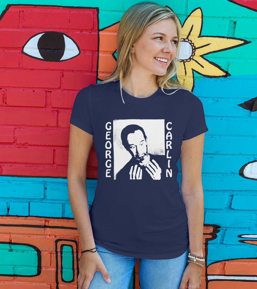 Wyco Vintage Shop Channing Tatum George Carlin It Only Hurts When I Think T-Shirt